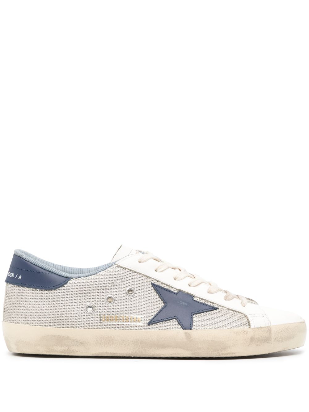 Golden Goose Super-Star 帆布运动鞋 - 灰色