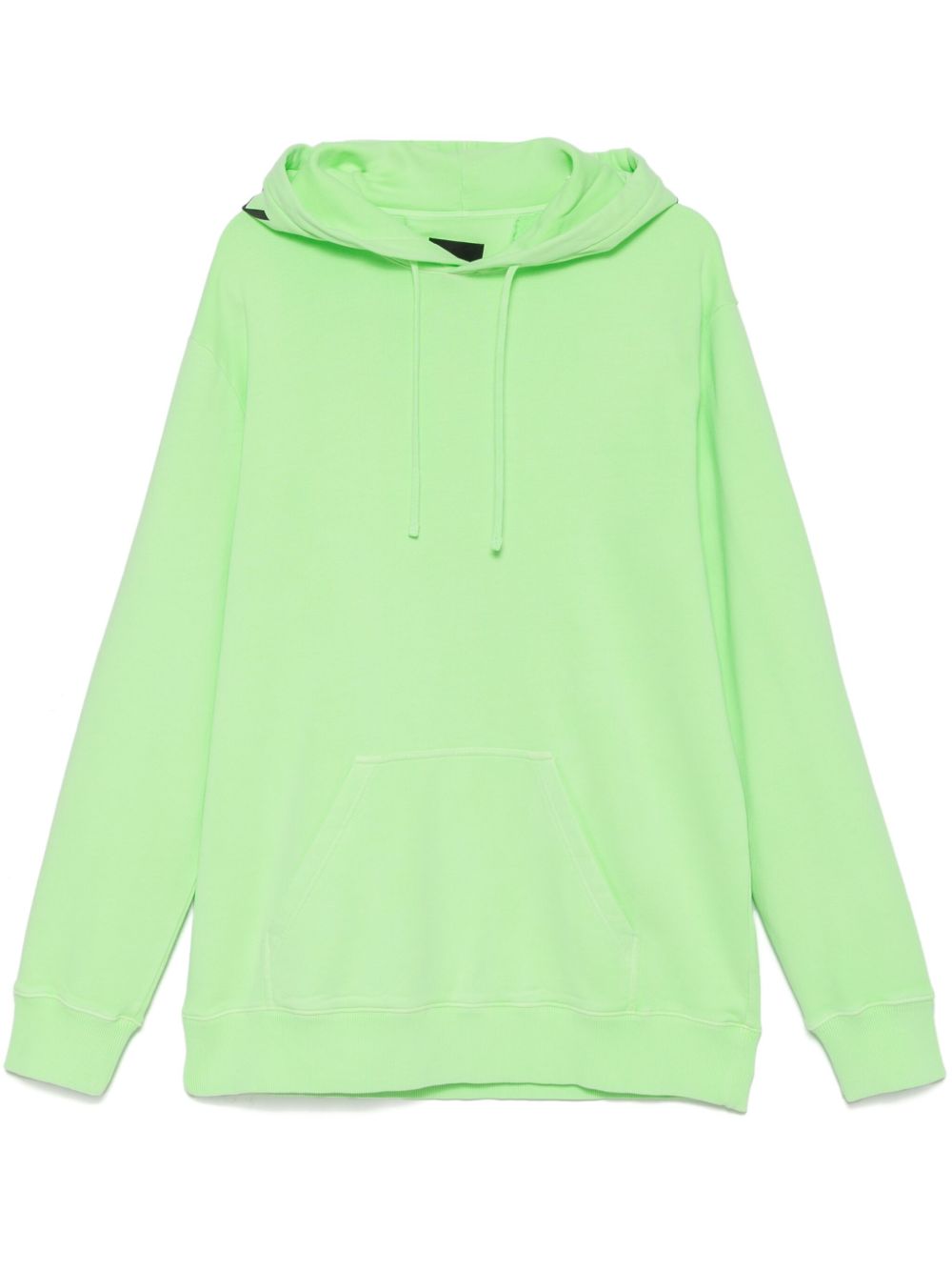 Givenchy logo印花连帽衫 - 绿色