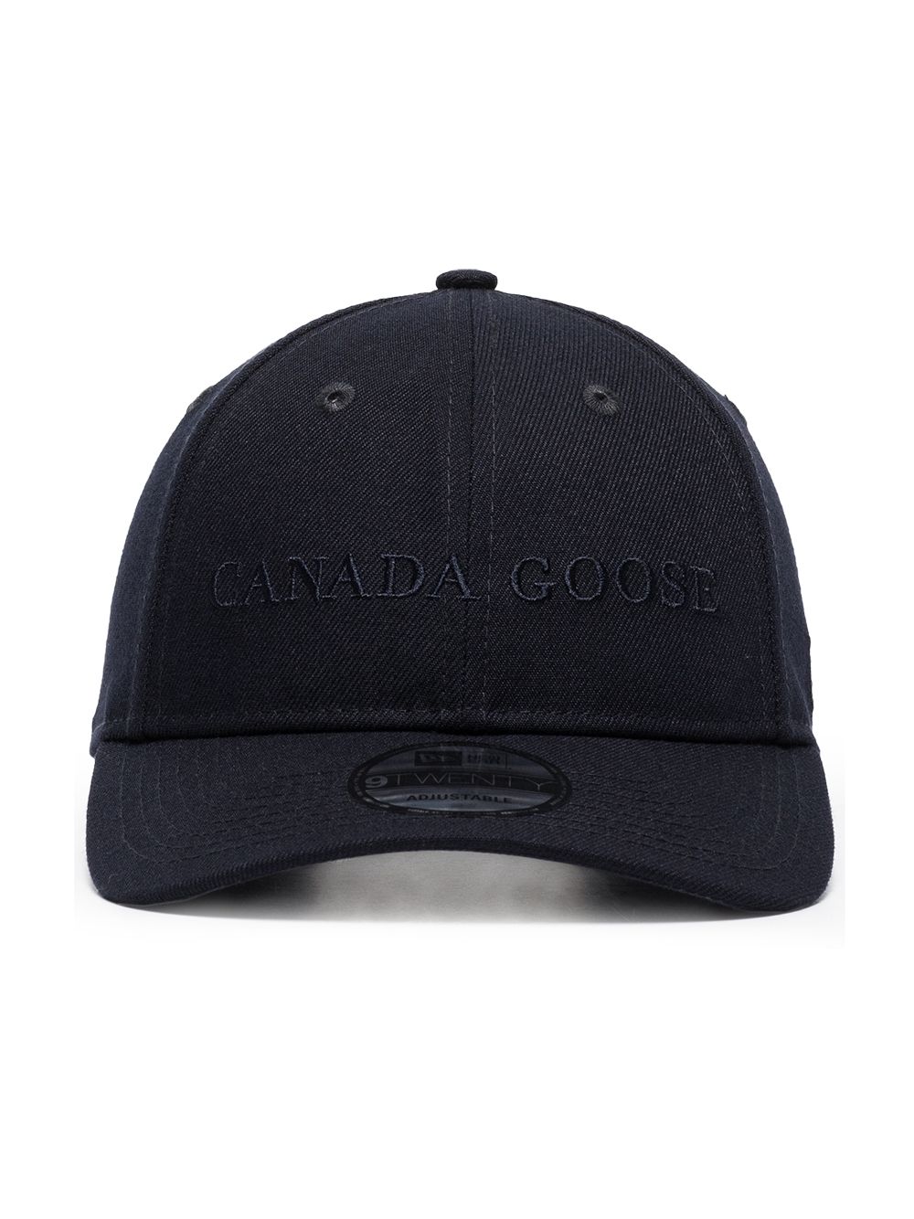 Canada Goose 摁扣圆盘棒球帽 - 蓝色