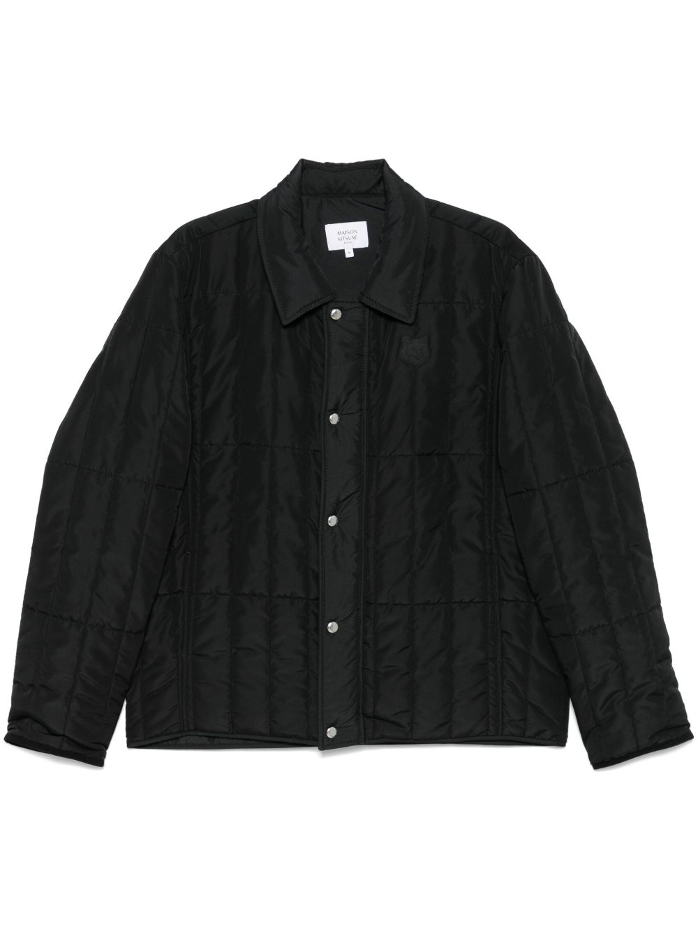 Maison Kitsuné 绗缝夹克 - 黑色