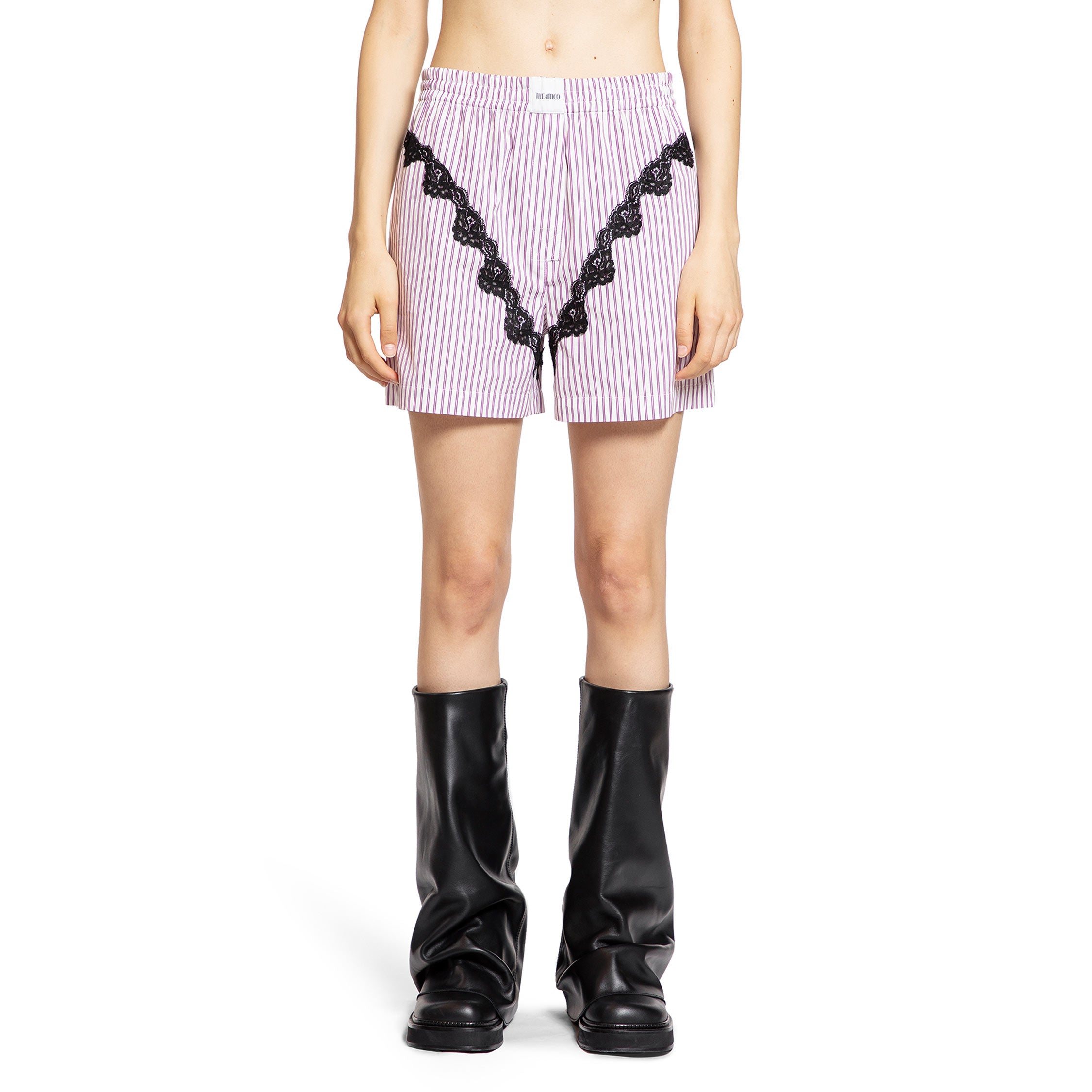 THE ATTICO WOMAN MULTICOLOR SHORTS