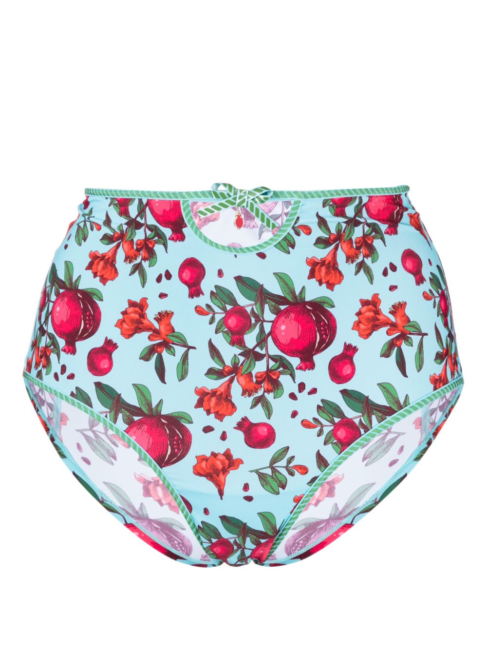 Marlies Dekkers Forbidden Fruit 高腰三角内裤 - 蓝色