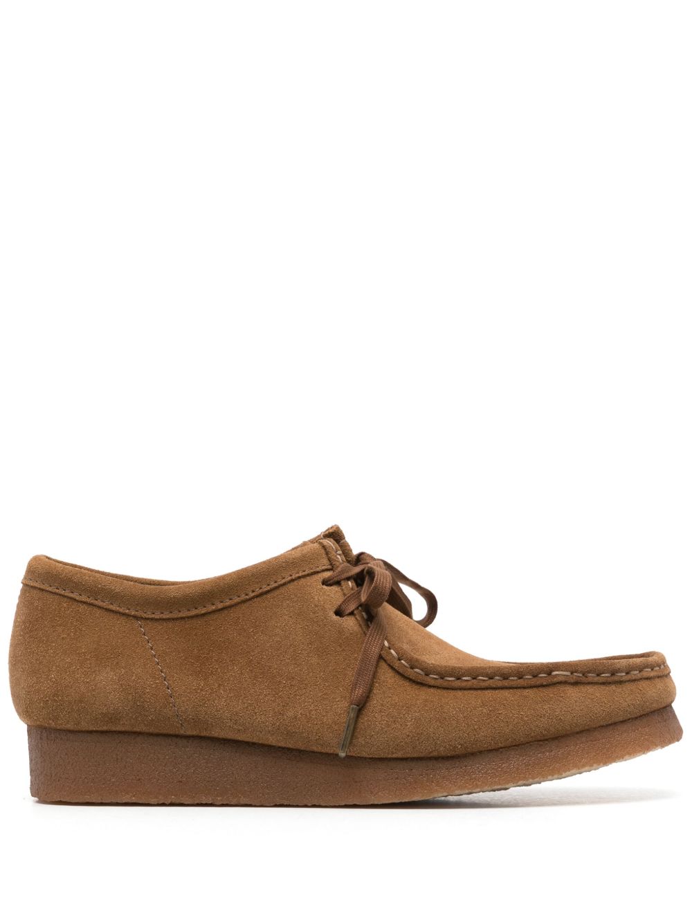 Clarks Originals Wallabee 德比鞋 - 褐色