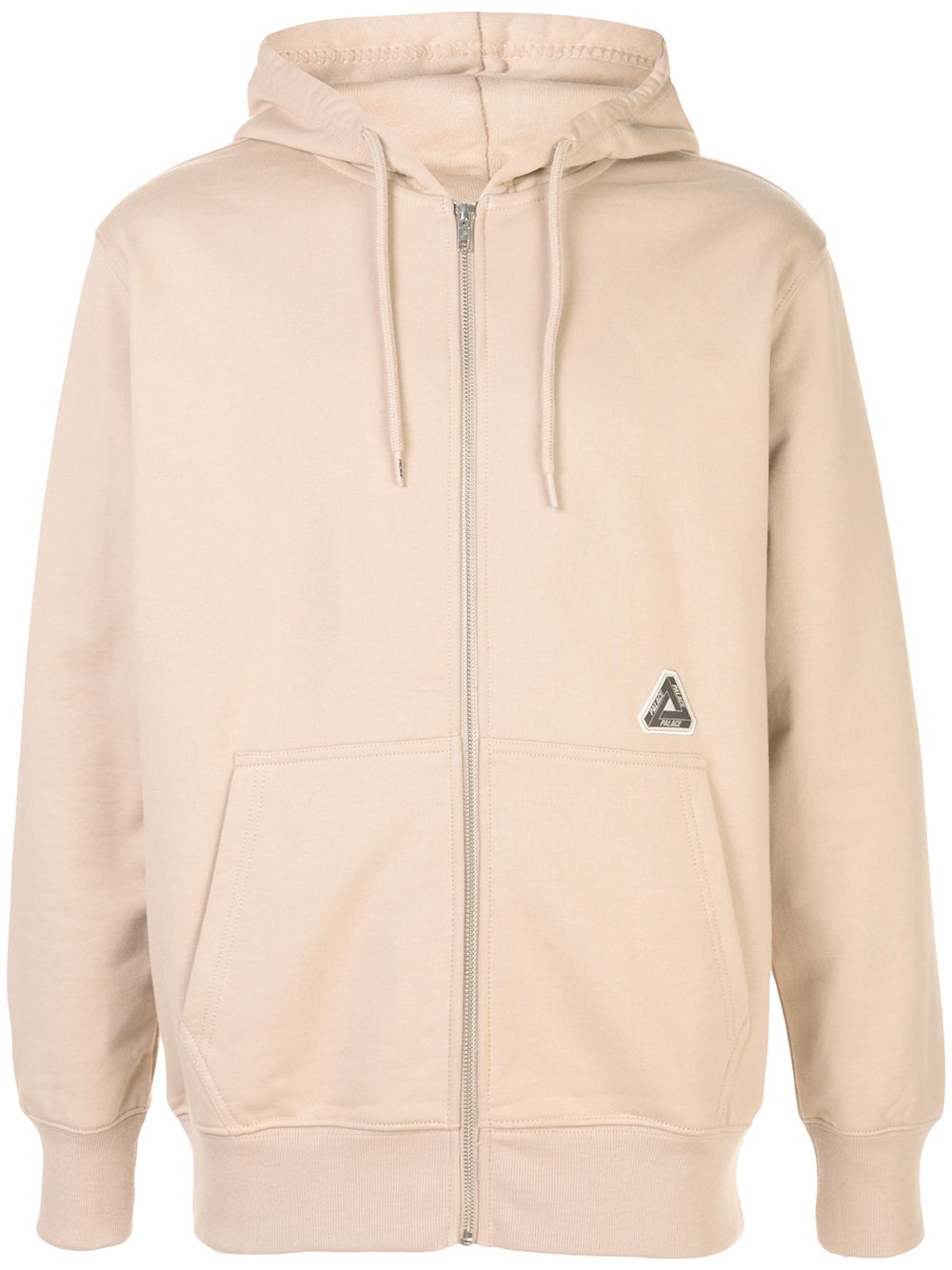Palace logo印花拉链套头衫 - 中性色