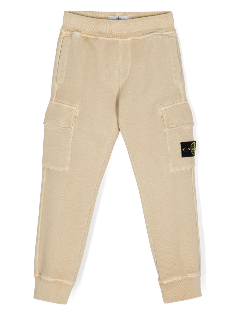 Stone Island Junior 罗盘徽章运动裤 - 中性色