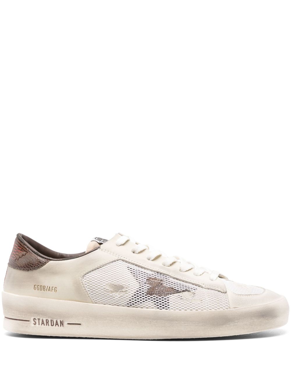 Golden Goose Stardan 网面拼接仿旧运动鞋 - 中性色