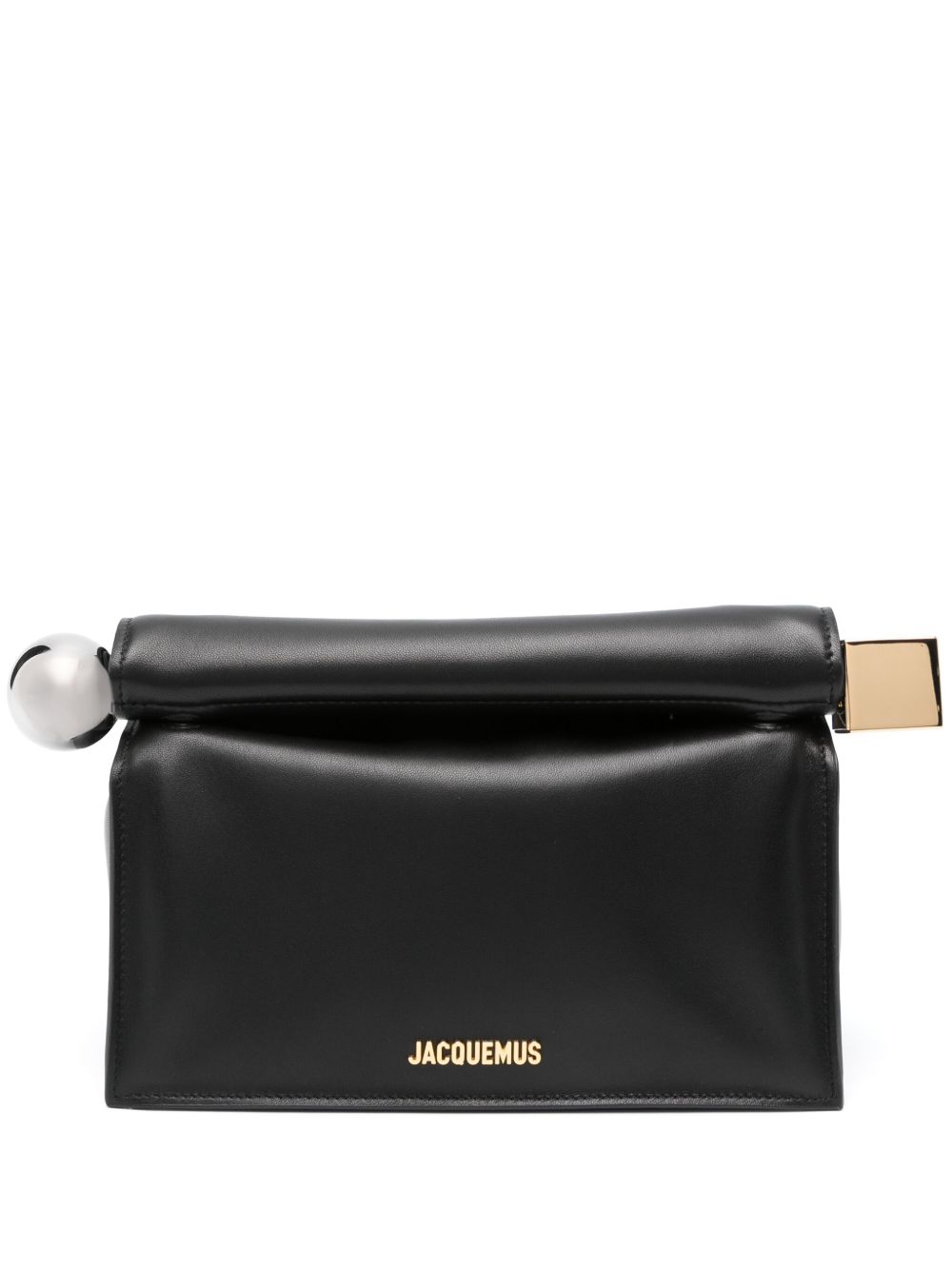 Jacquemus La Pochette Rond Carré 手拿包 - 黑色