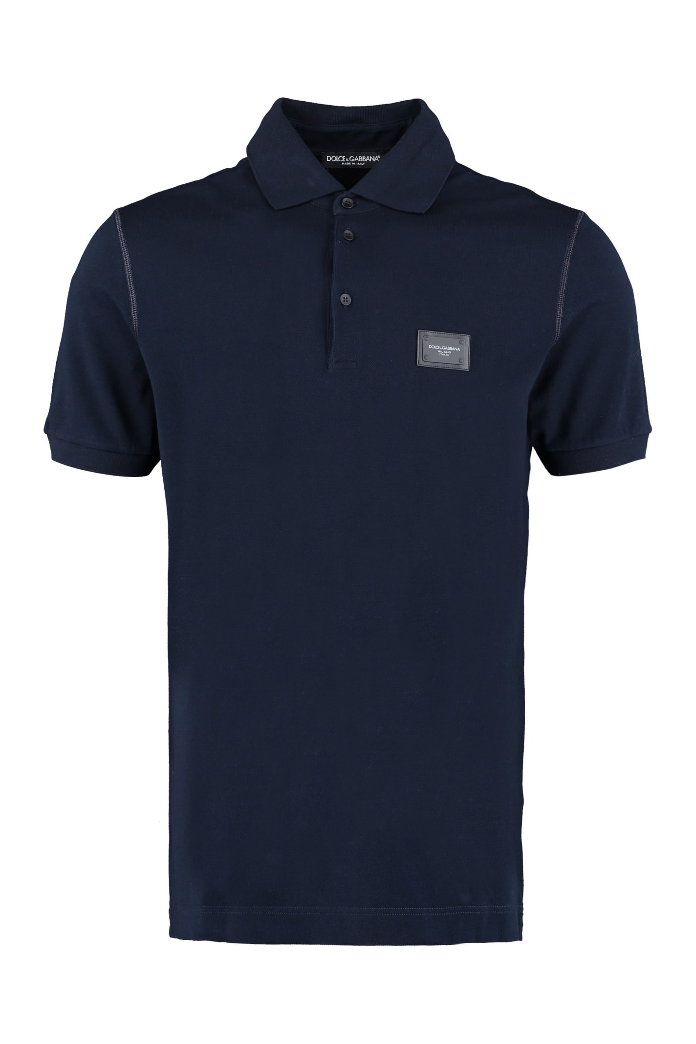 Dolce & Gabbana Cotton-piqué Polo Shirt