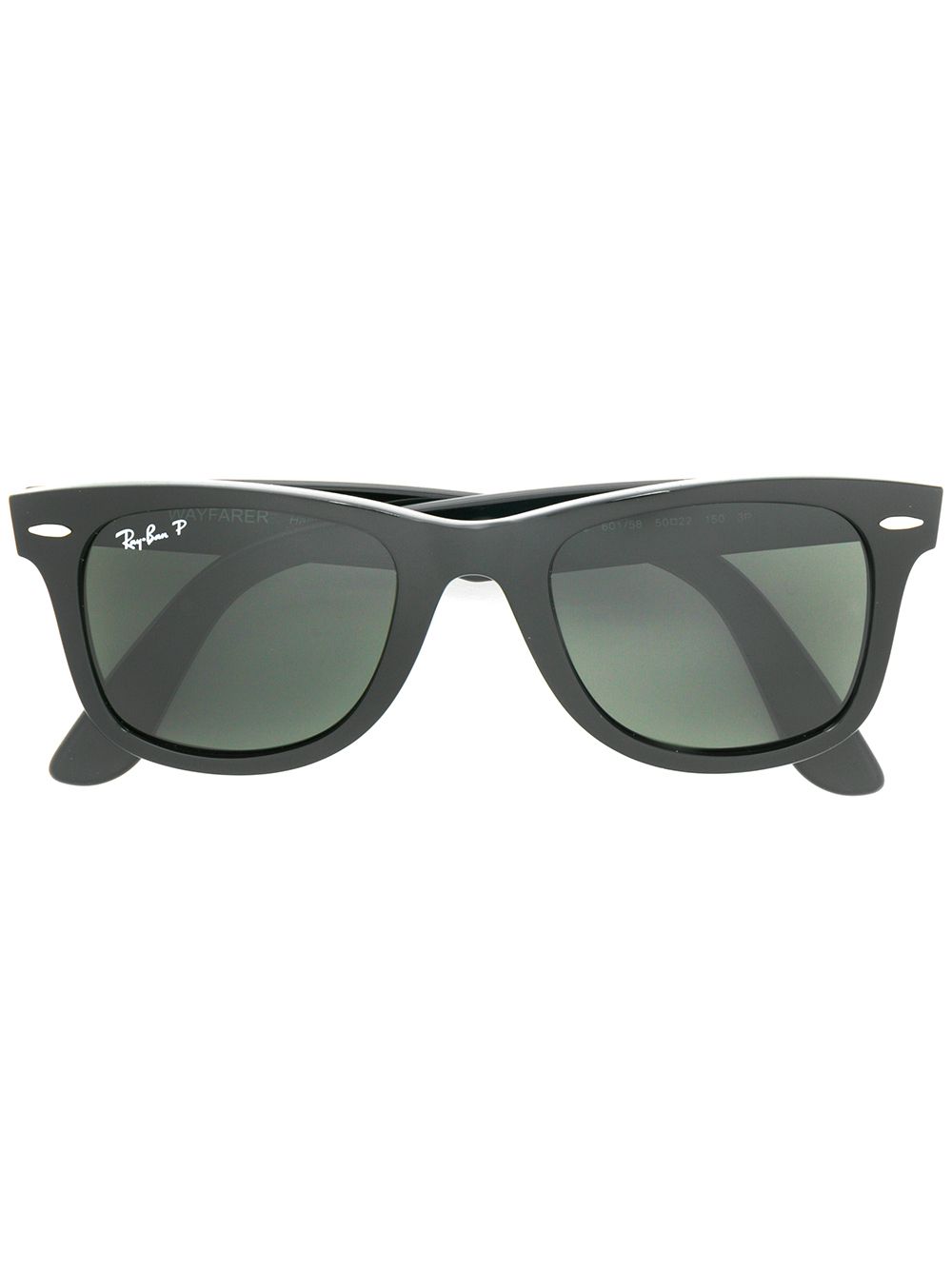 Ray-Ban 方框太阳眼镜 - 黑色