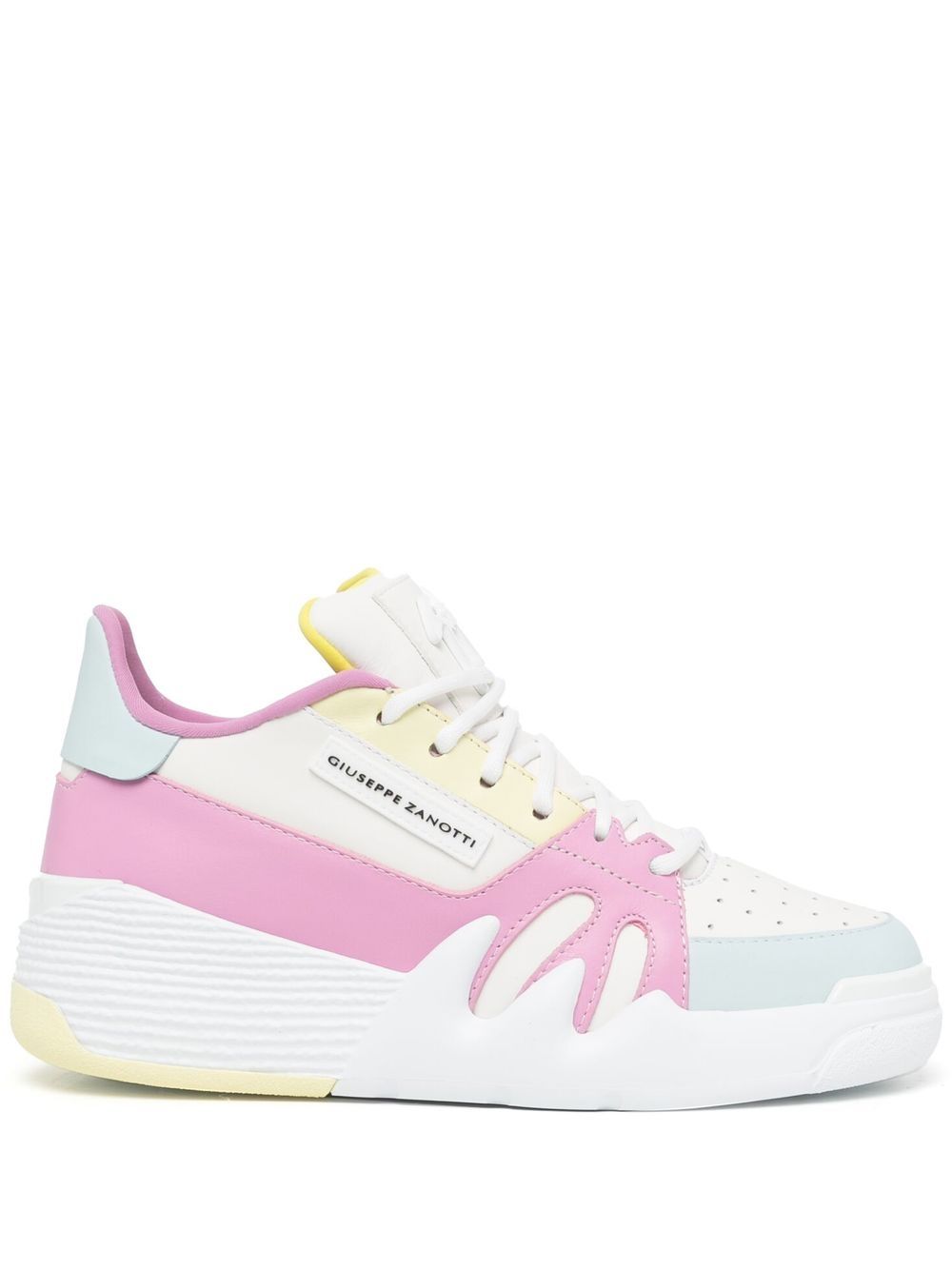 Giuseppe Zanotti Talon 拼色运动鞋 - 彩色