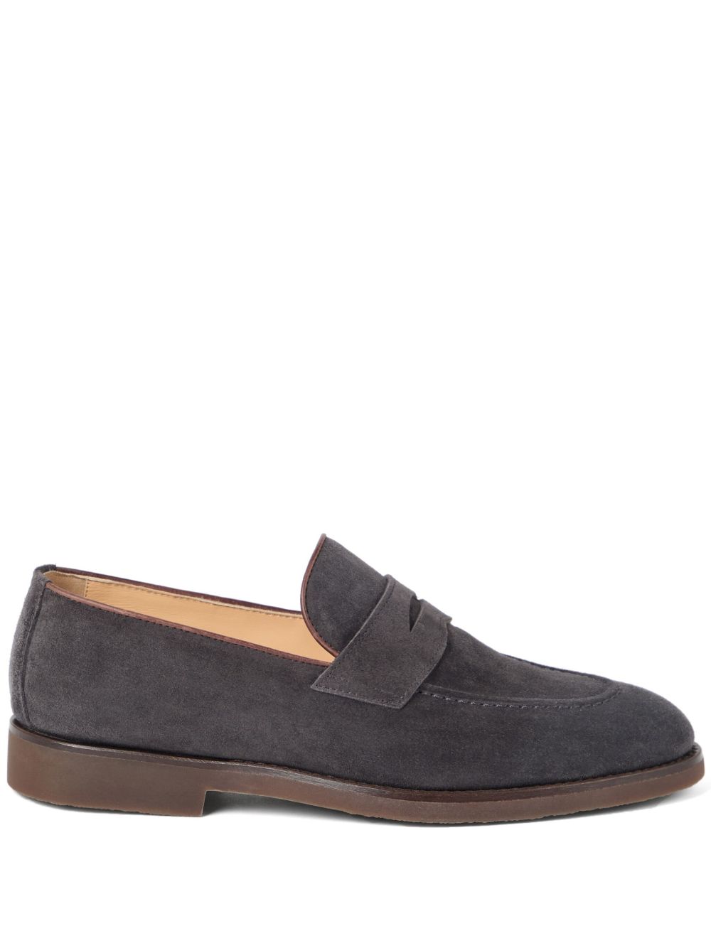 Brunello Cucinelli Penny 乐福鞋 - 灰色