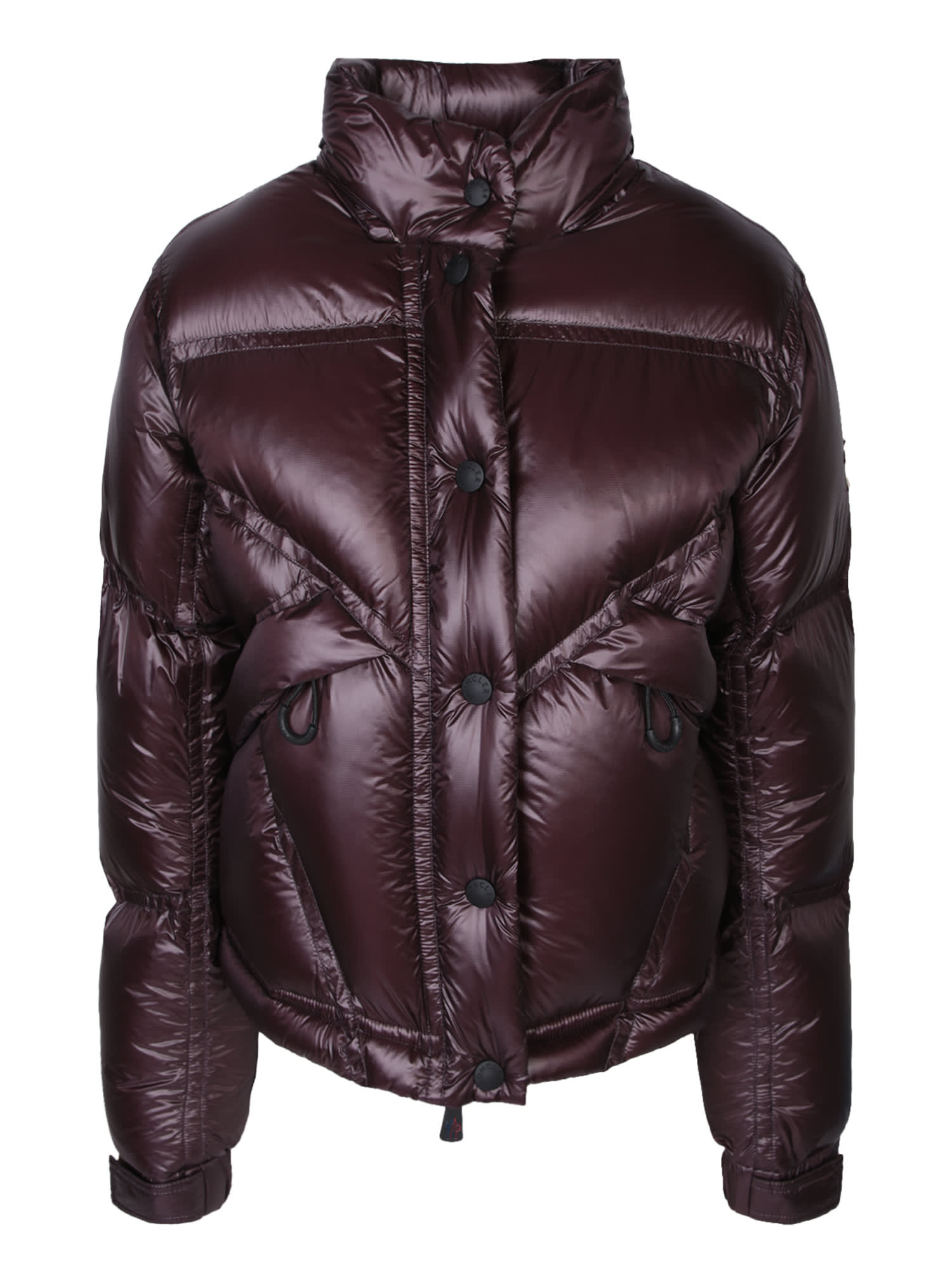 Moncler Grenoble 深棕色尼龙Julier羽绒服