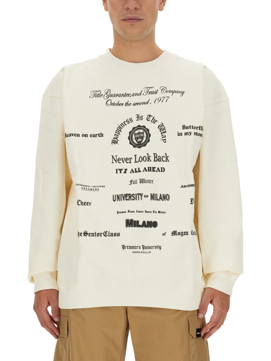 MSGM 带logo卫衣