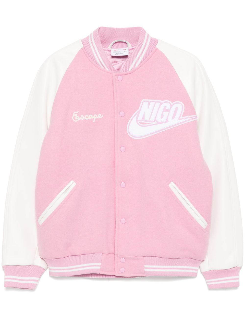 Nike x Nigo 棒球夹克 - 粉色