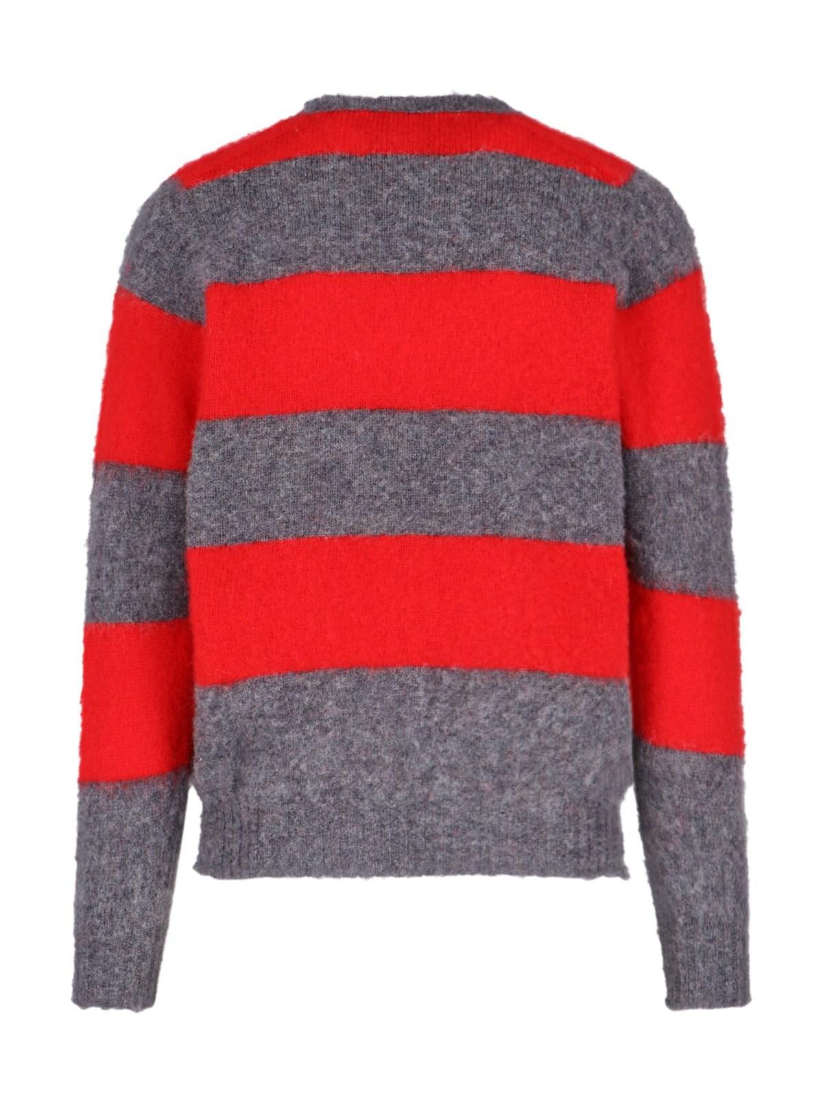 Howlin shaggy Bear Striped Sweater
