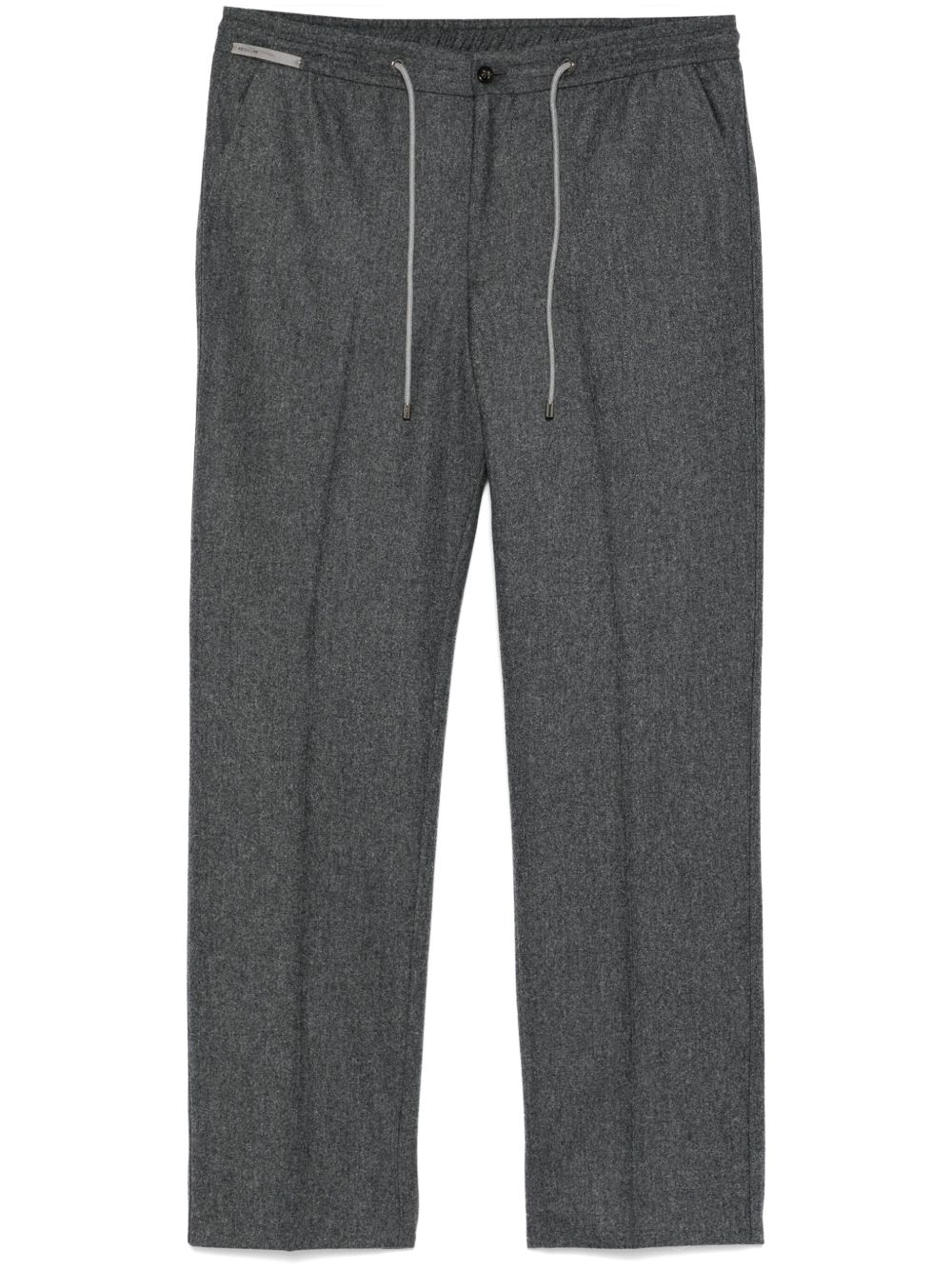 Corneliani 抽绳长裤 - 灰色