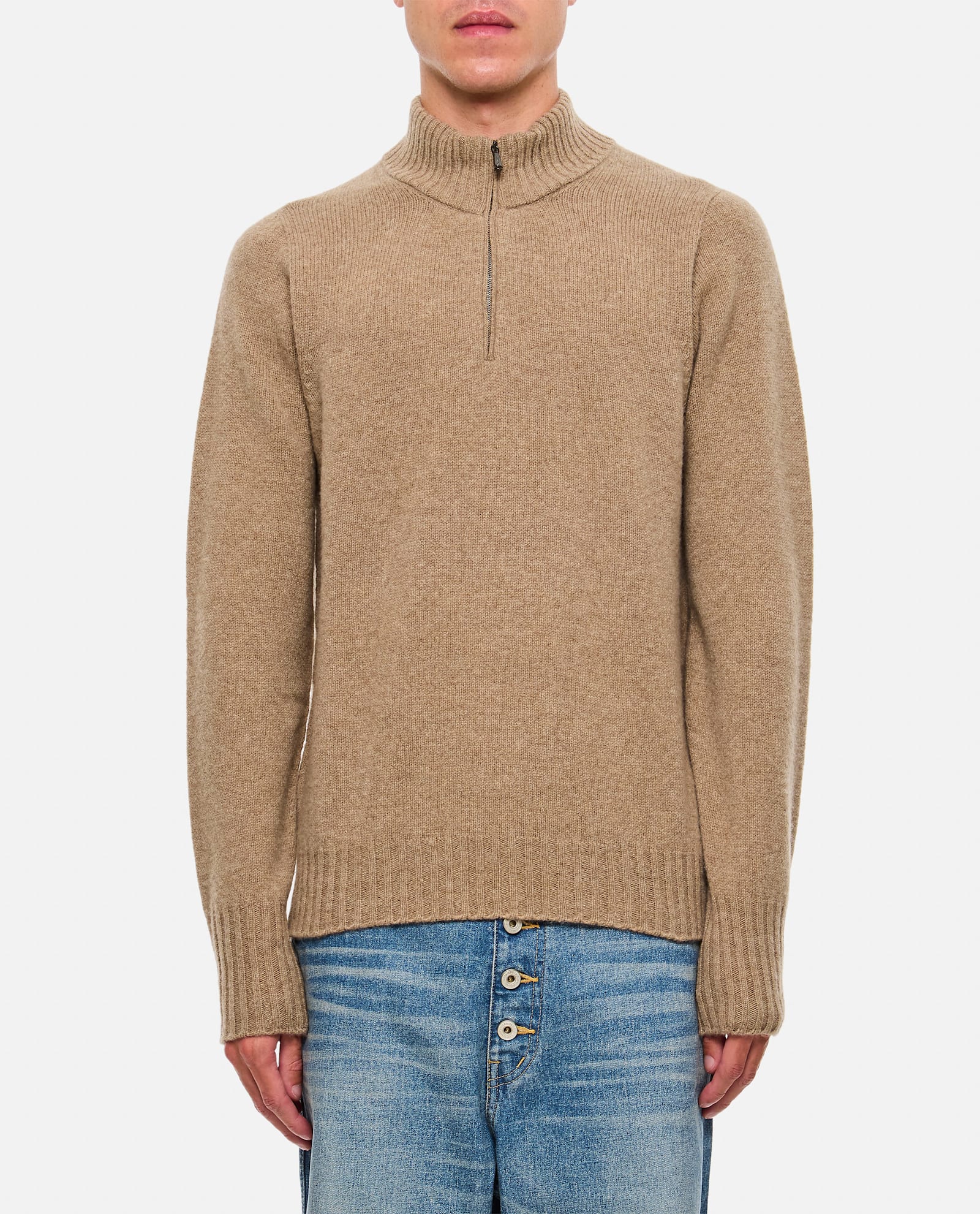 Drumohr Half Zip Sweater