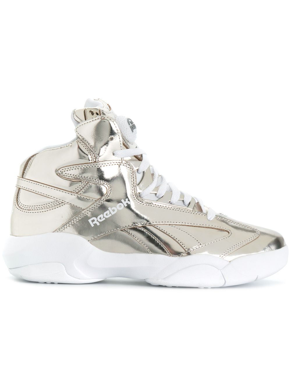 Reebok Shaq Attaq Platinum 运动鞋 - 金属色