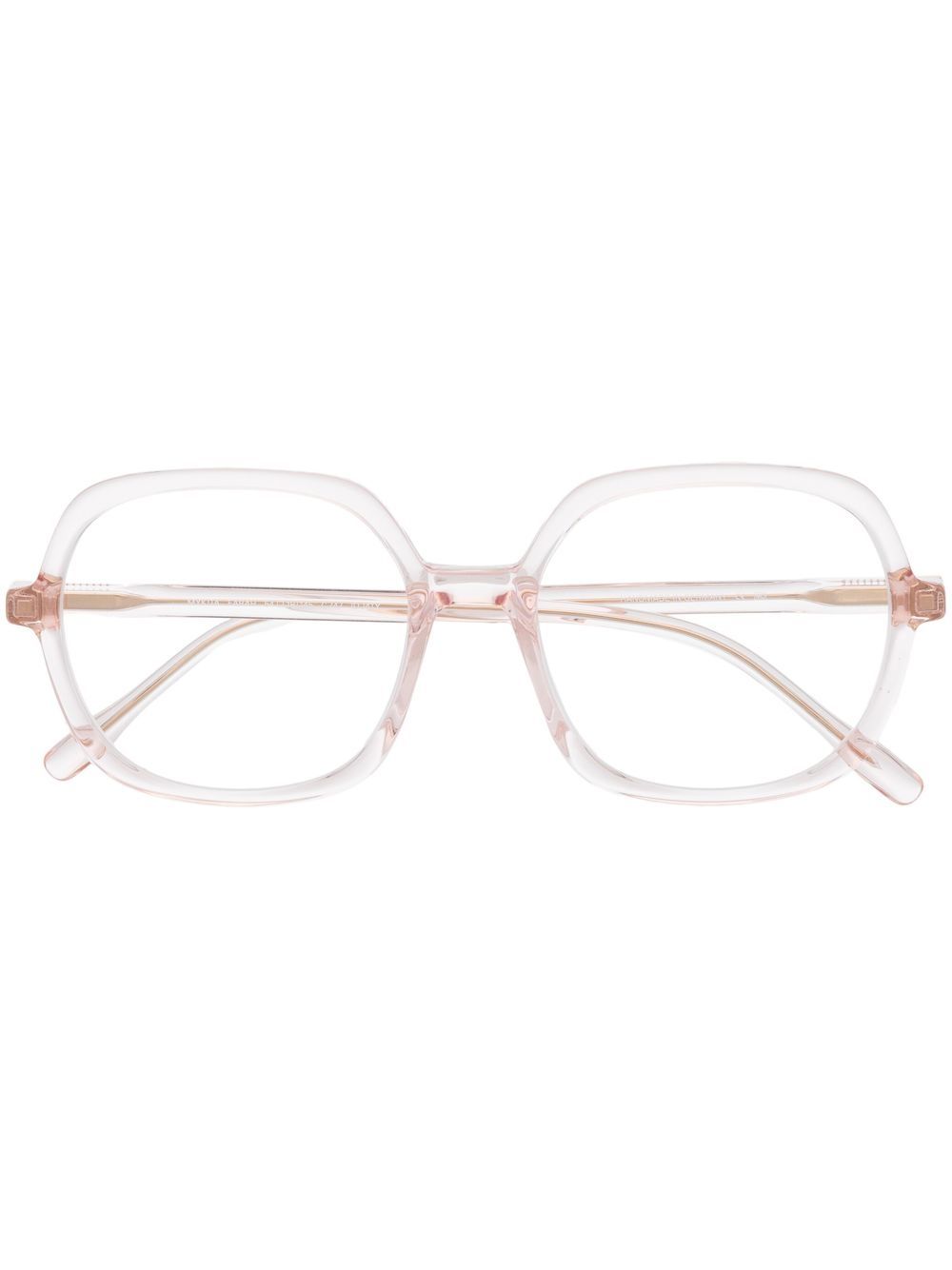 Mykita Farah 长方形镜框眼镜 - 粉色
