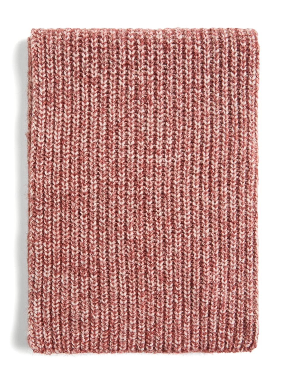 Brunello Cucinelli Kids 针织围巾 - 橘色
