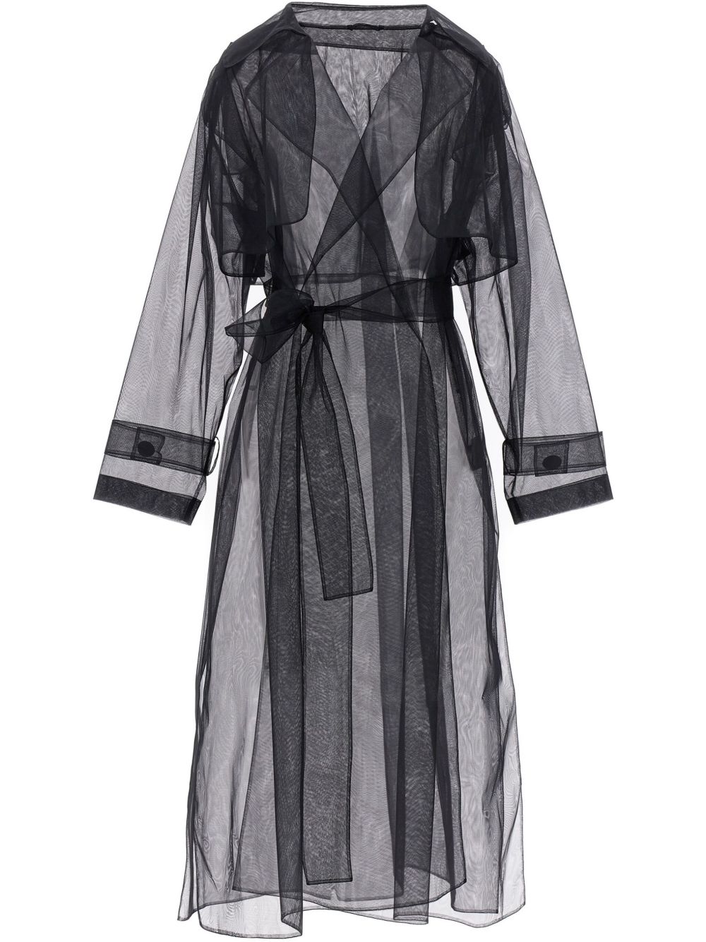 1913 DRESSCODE Tulle 风衣 - 黑色