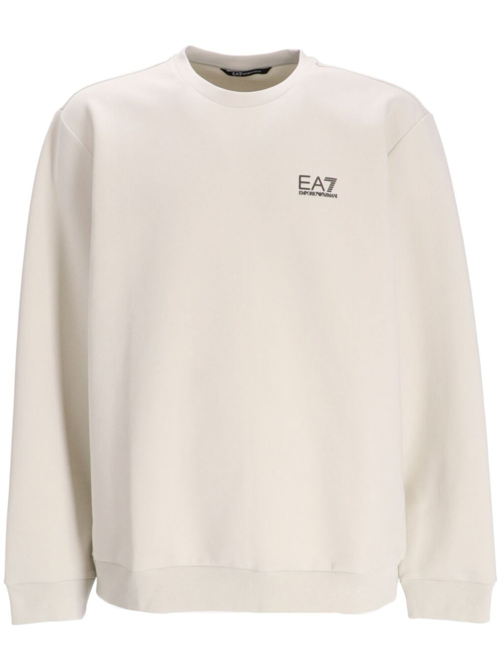 Ea7 Emporio Armani logo印花卫衣 - 中性色