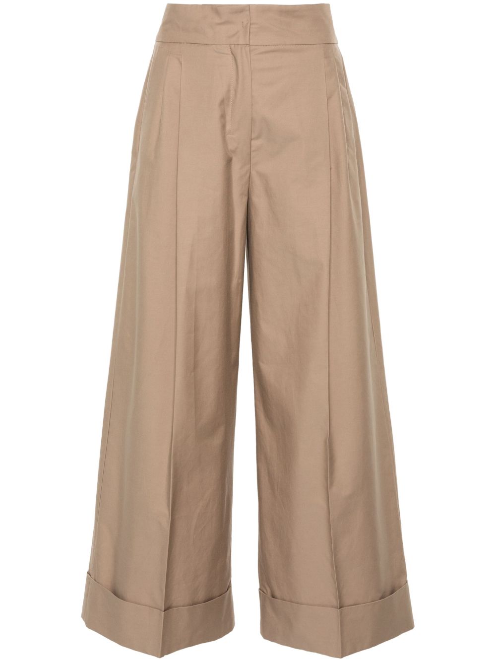 Max Mara Abba 阔腿裤 - 褐色