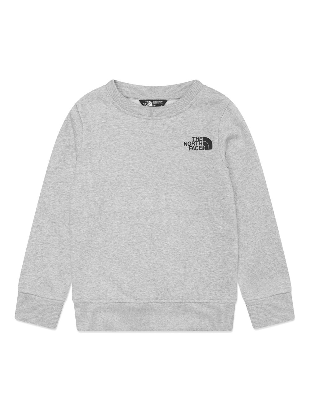 The North Face Kids logo印花卫衣 - 灰色