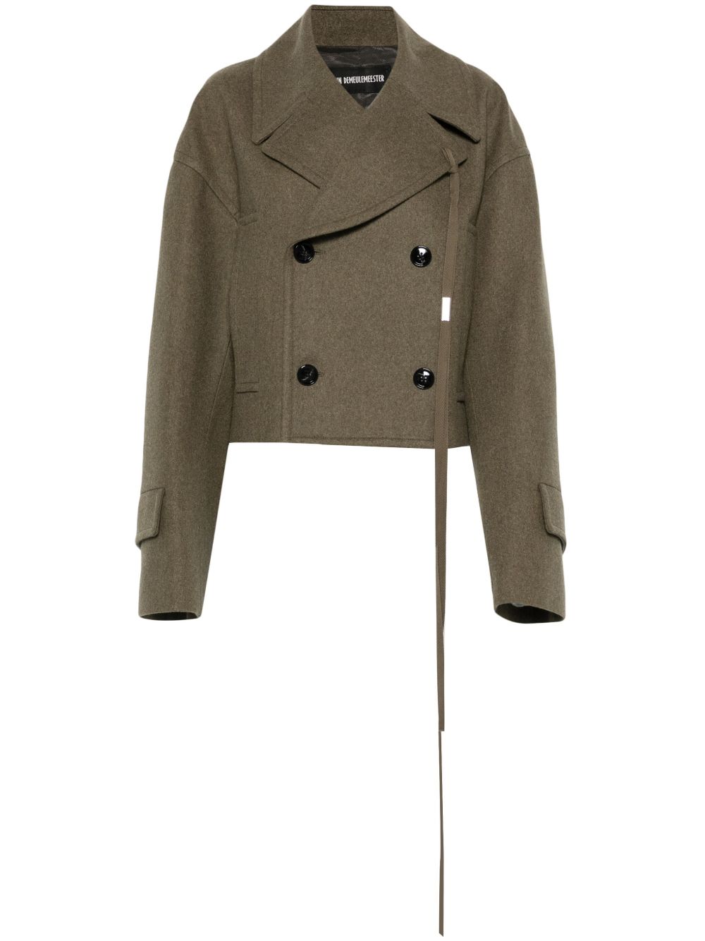 Ann Demeulemeester Davin 外套 - 绿色