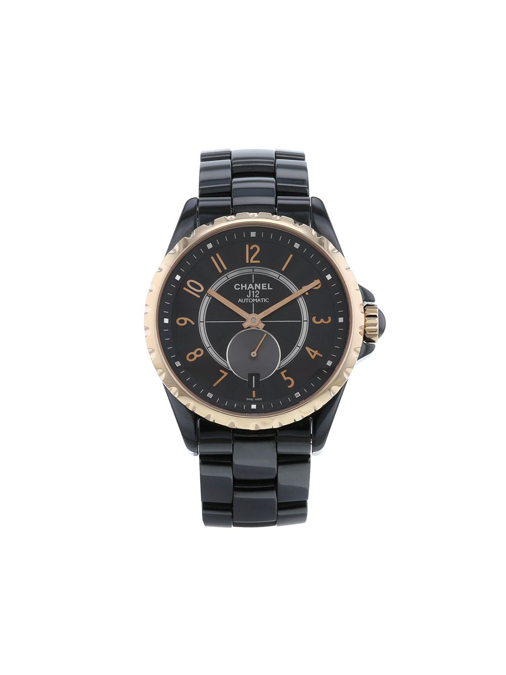 CHANEL Pre-Owned J12 42毫米腕表（典藏款） - 黑色