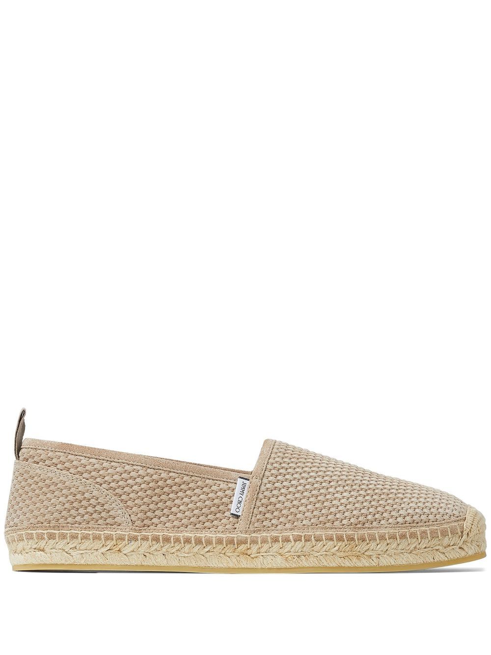 Jimmy Choo 周仰杰 Egon 纹理草编鞋 - 中性色