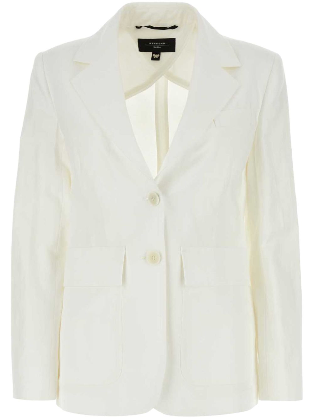 Weekend Max Mara Dattero 西装夹克 - 白色