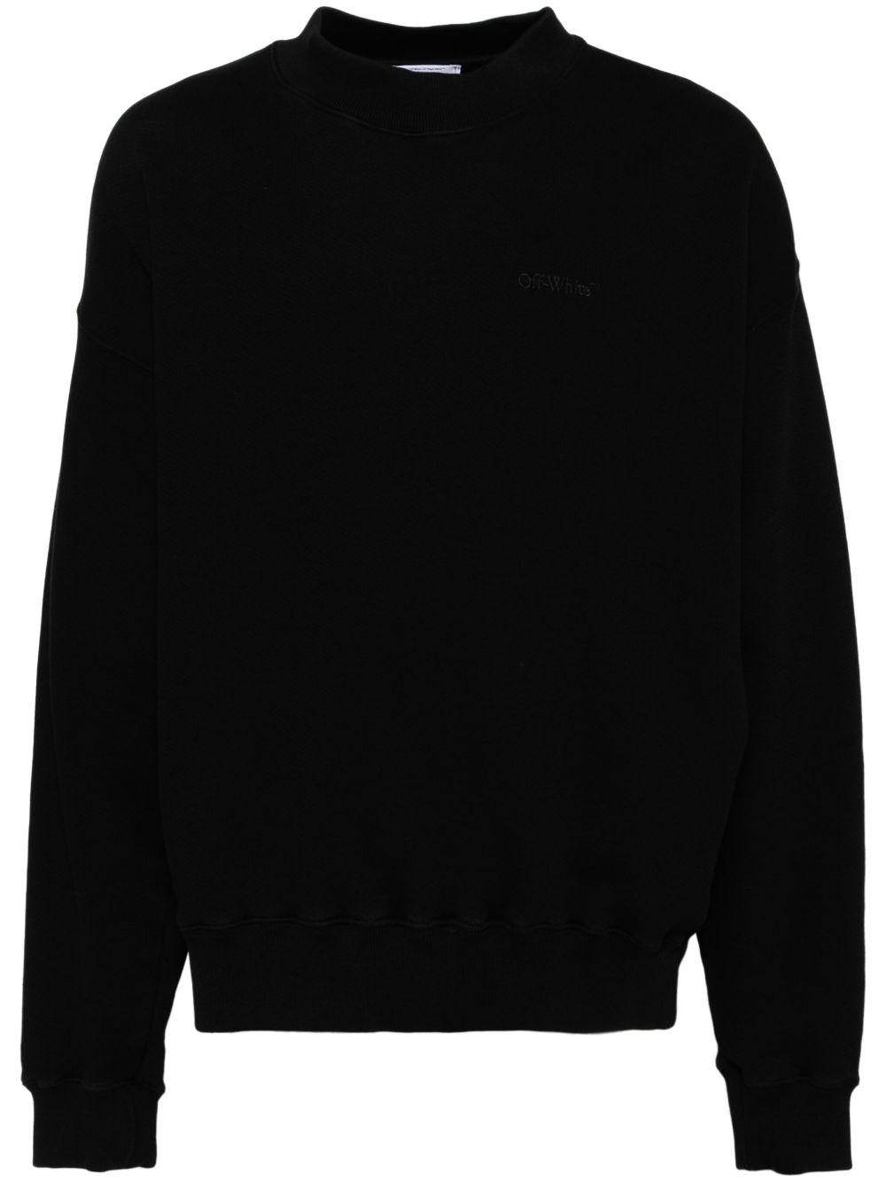 Off-White 箭头刺绣滑板卫衣 - 黑色