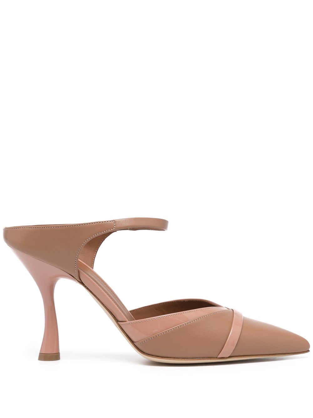 Malone Souliers Jil 皮质高跟鞋 - 褐色