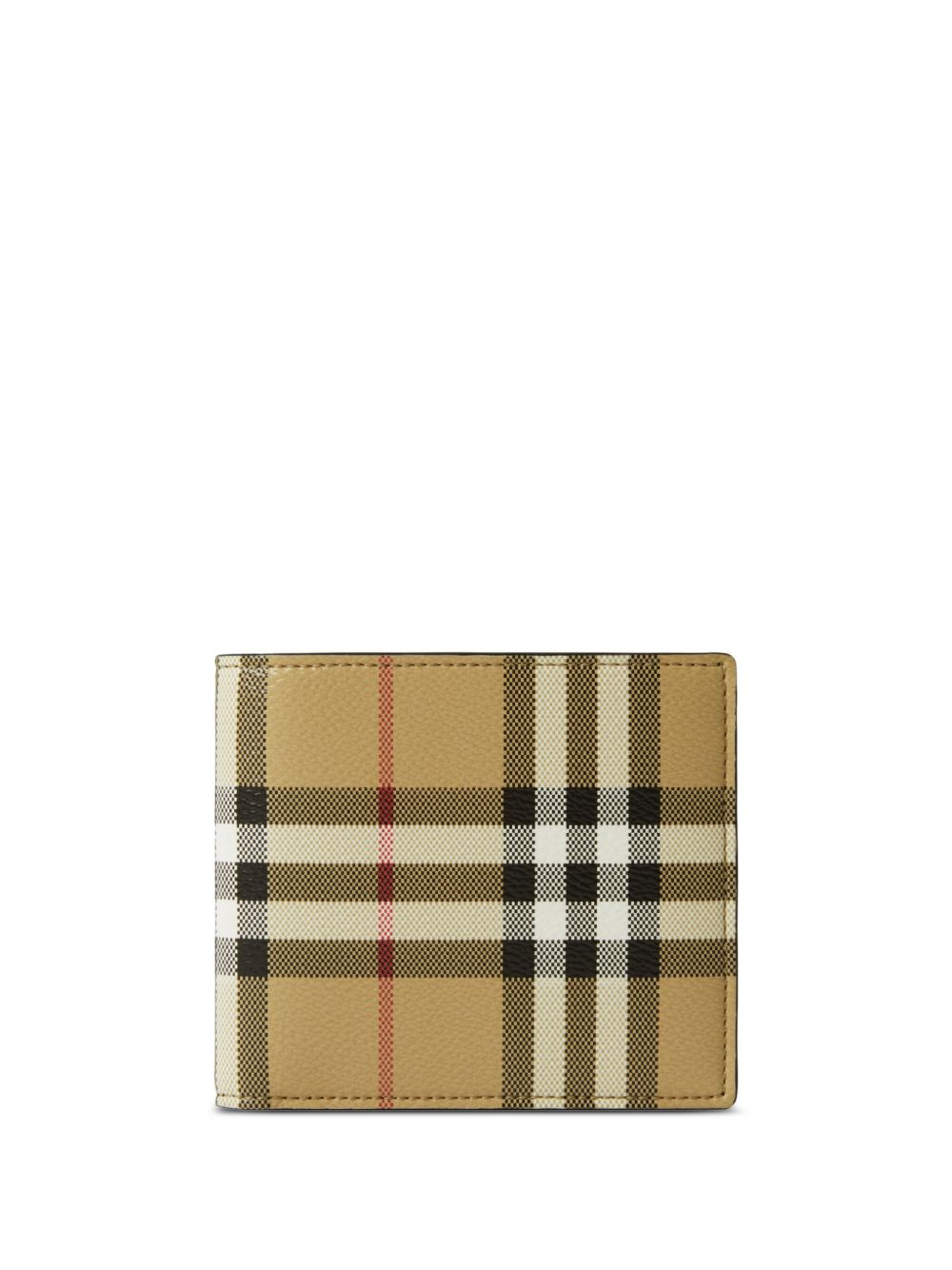 Burberry 格纹钱包 - 中性色