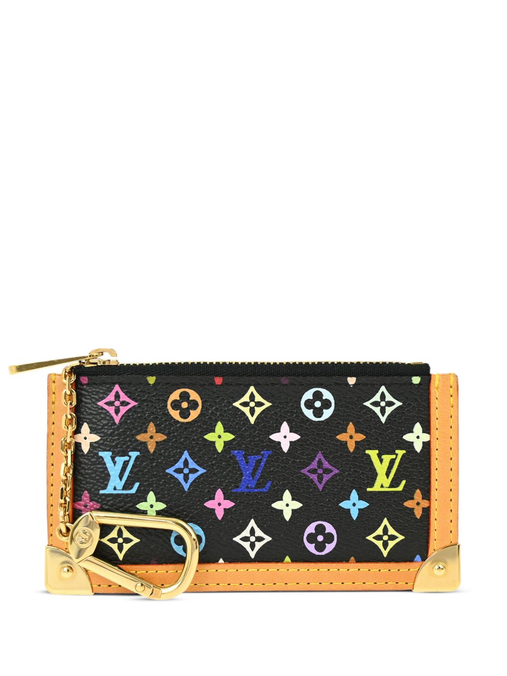Louis Vuitton Pre-Owned x Takashi Murakami Pochette Cles 钱包（2003年典藏款） - 黑色