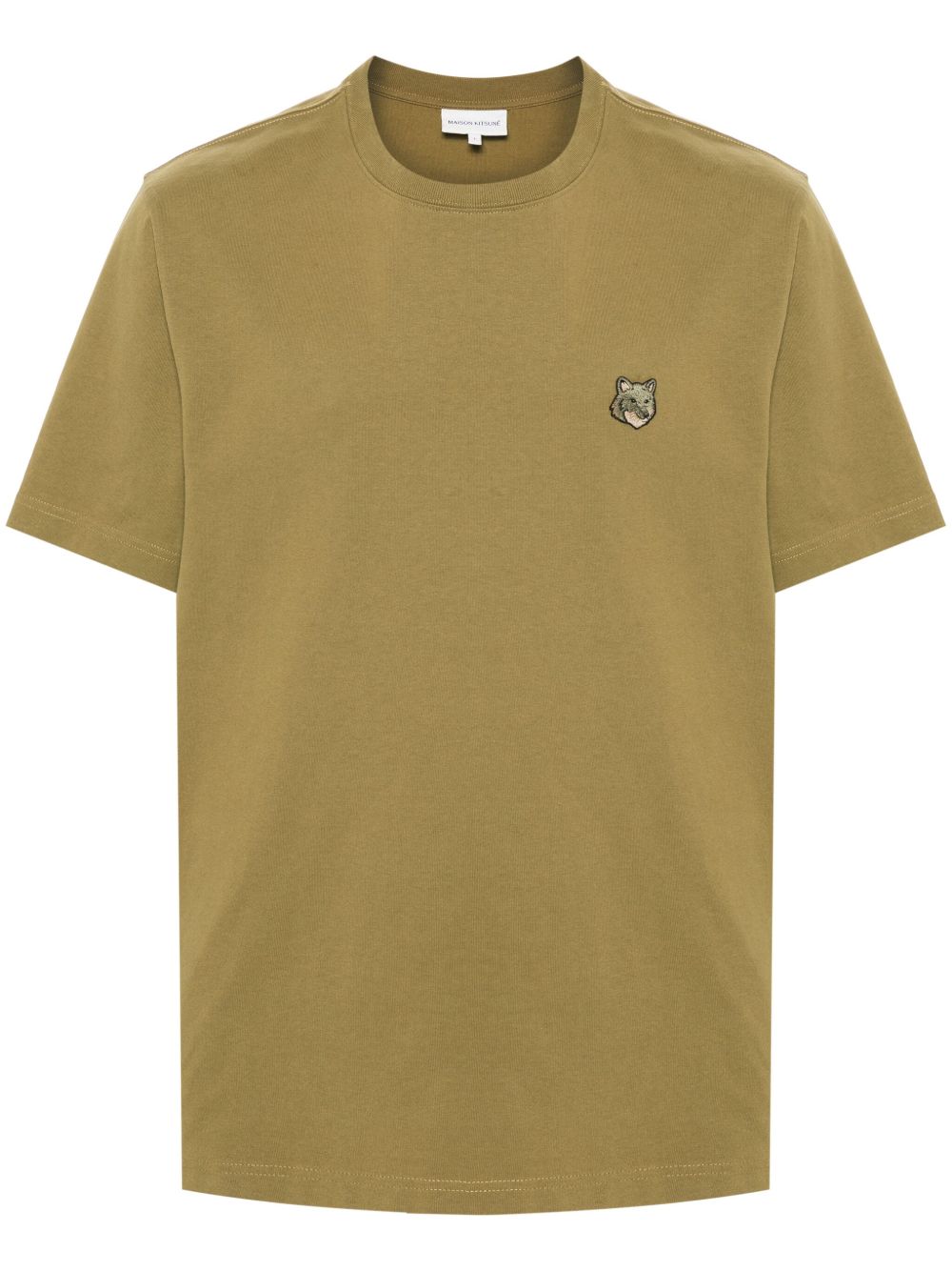 Maison Kitsuné Bold Fox Head 棉T恤 - 绿色