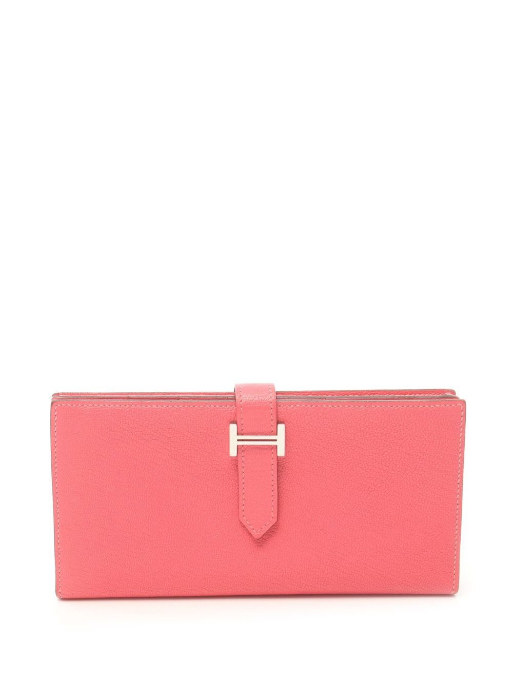Hermès Pre-Owned 对折钱包（2016年典藏款） - 粉色