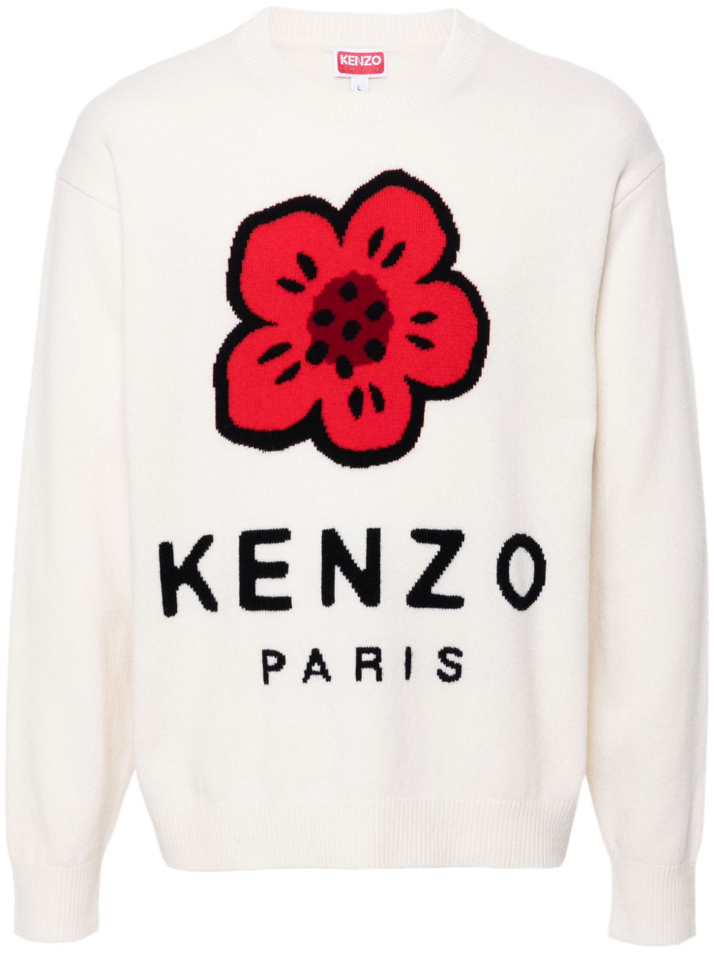 Kenzo Boke Flower 毛衣 - 白色