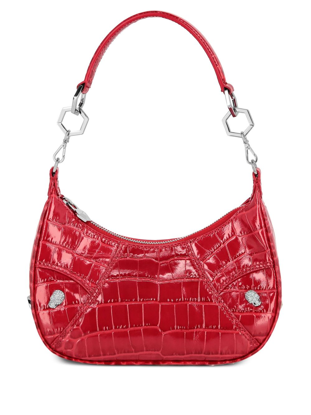Philipp Plein Gothic 单肩包 - 红色
