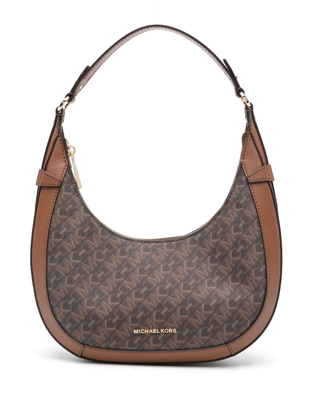Michael Michael Kors Preston 小号单肩包 - 褐色