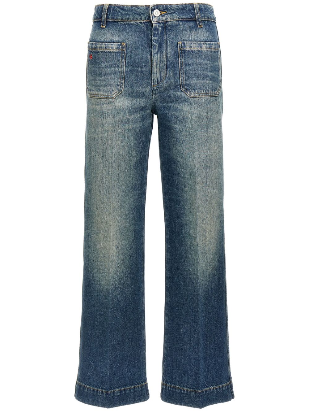 Victoria Beckham Alina 牛仔裤 - 蓝色