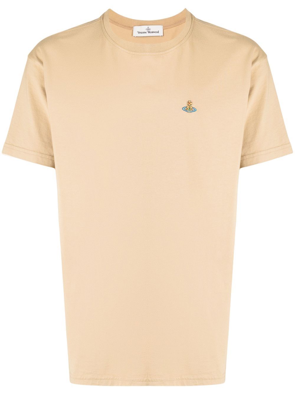 Vivienne Westwood 土星logo短袖T恤 - 褐色