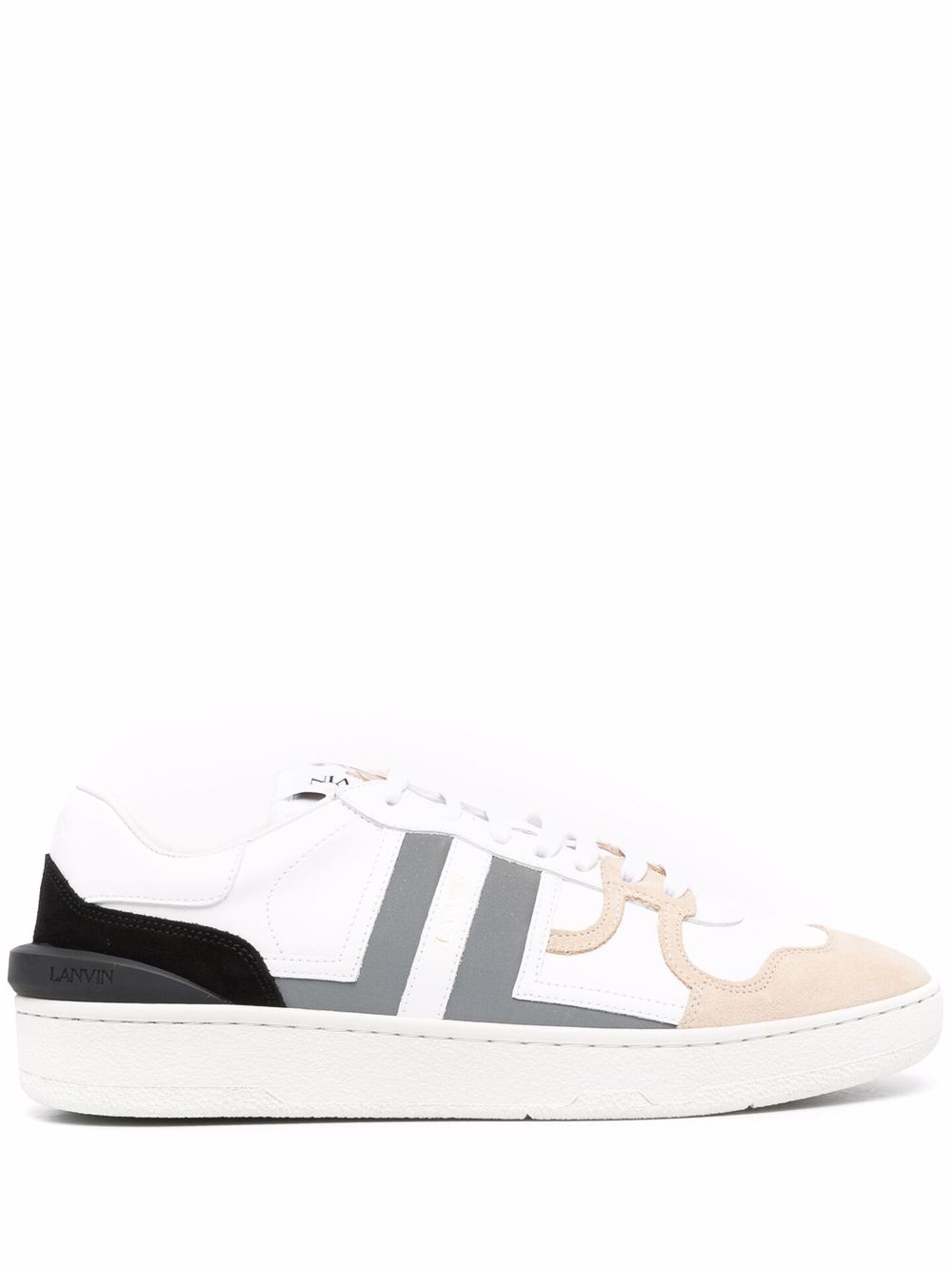 Lanvin Low Clay 低帮运动鞋 - 白色
