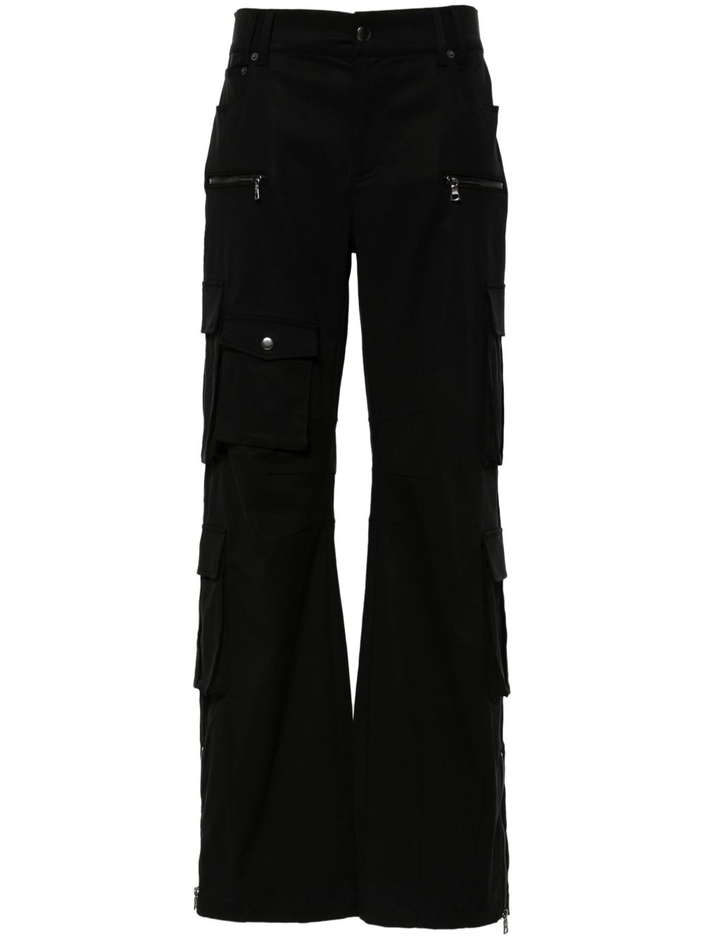 alice + olivia Akers 工装裤 - 黑色