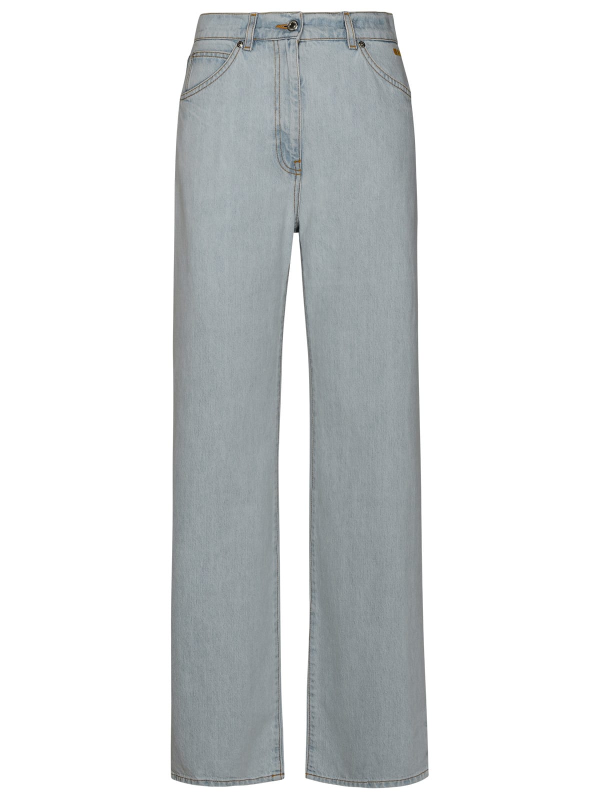 MSGM Light Blue Cotton Jeans