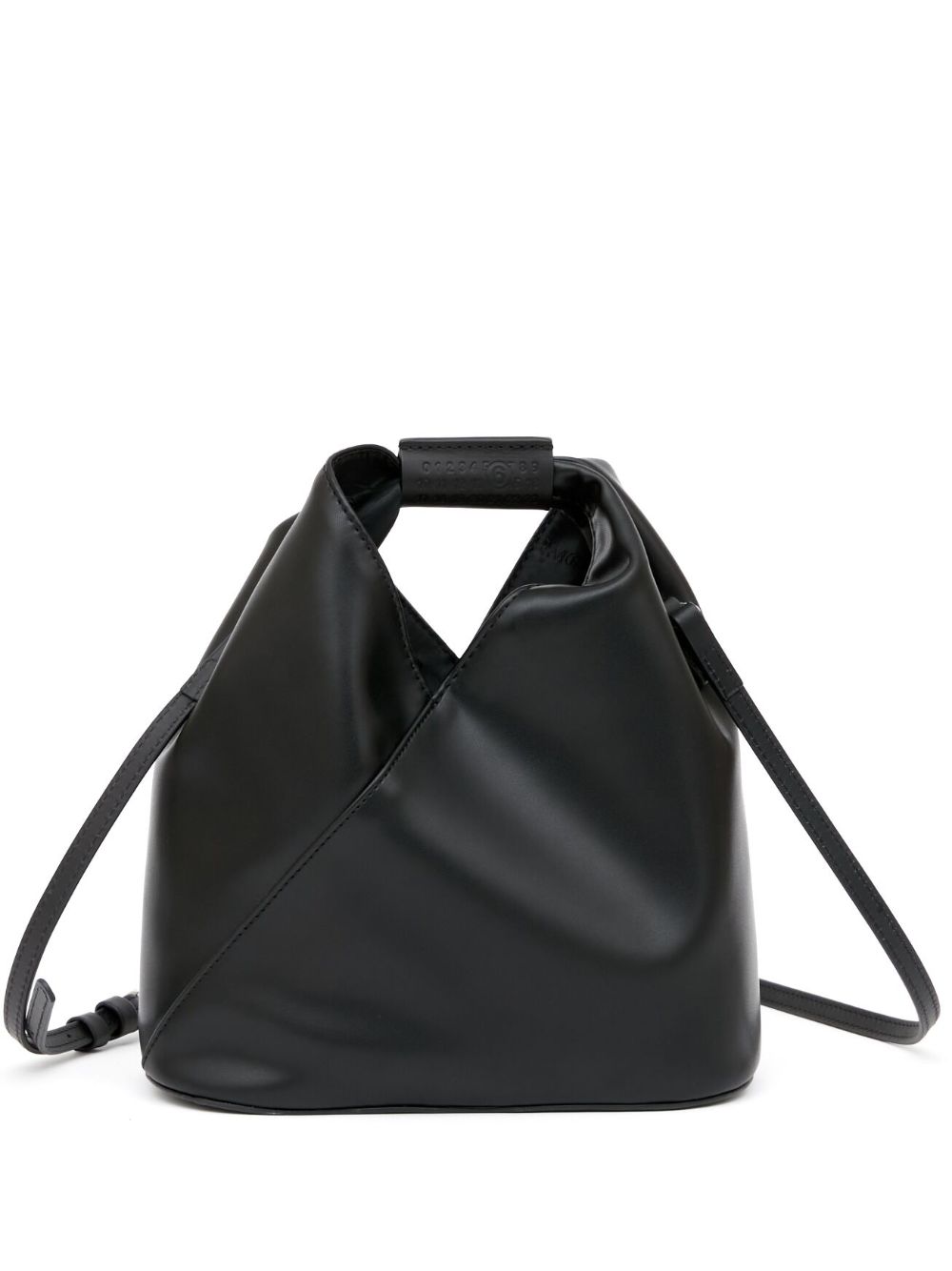 MM6 Maison Margiela Japanese 皮质手提包 - 黑色