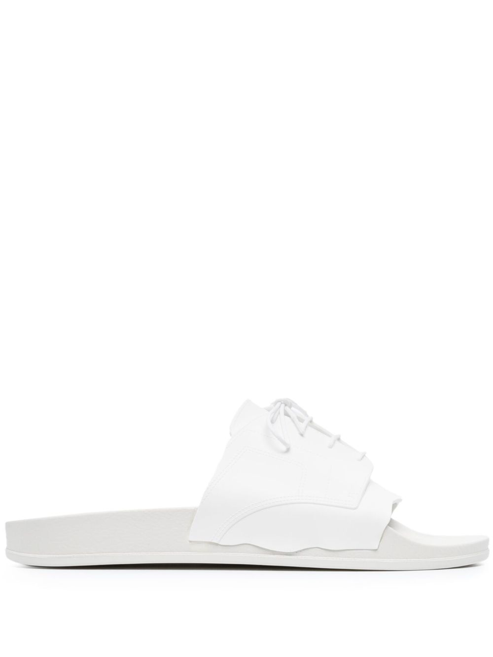 Maison Margiela 系带防水拖鞋 - 白色