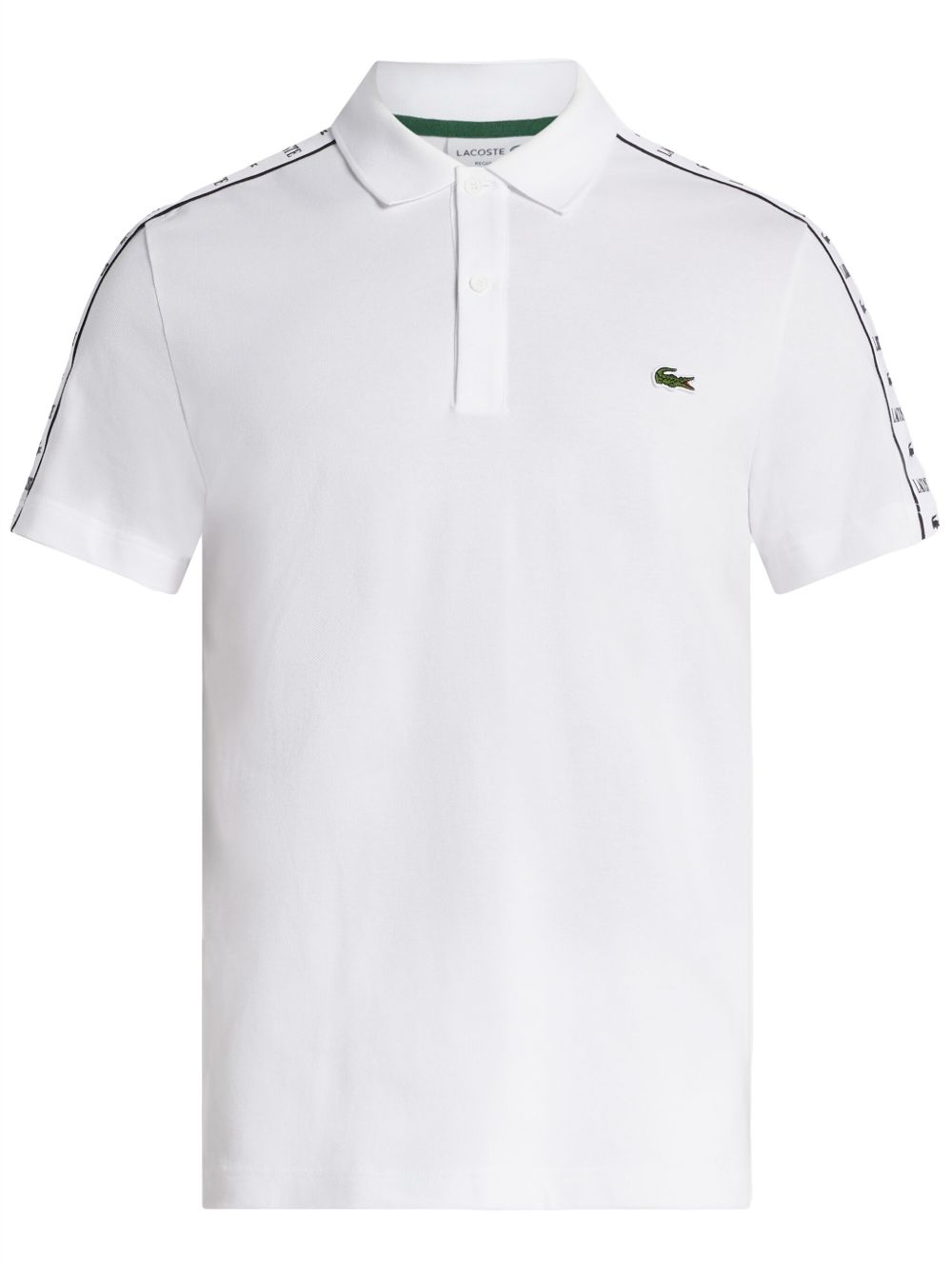 Lacoste 标贴polo衫 - 白色