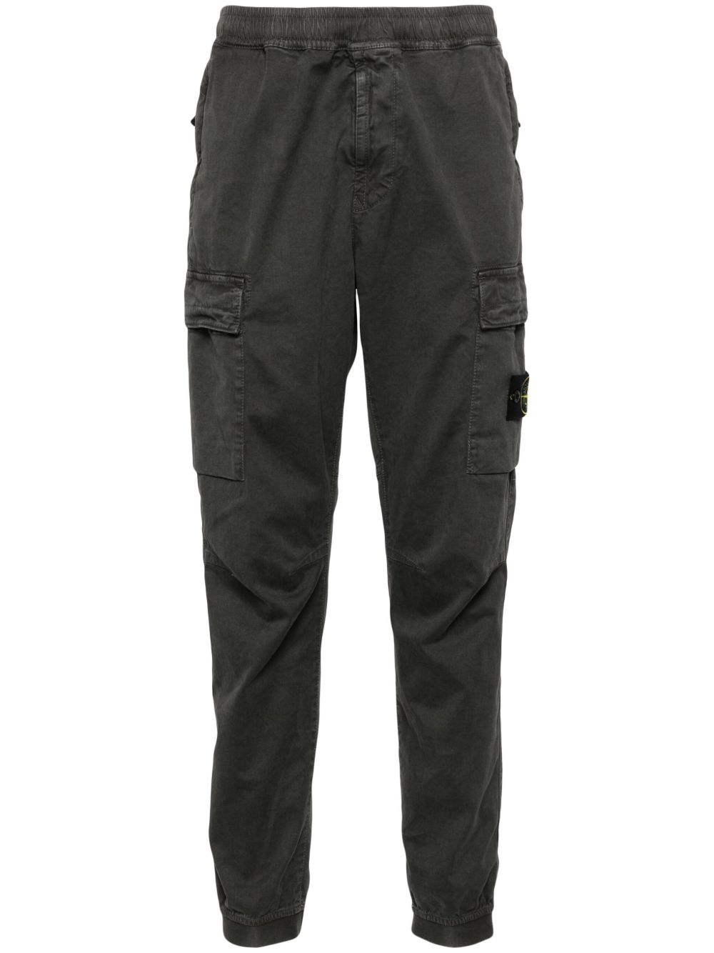 Stone Island Compass 徽章工装裤 - 灰色